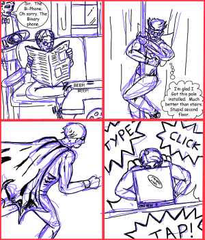 Remove R Comic (aka rm -r comic), by Gary Marks:Late Night Coder to the rescue