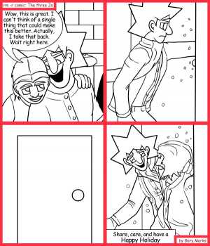 Remove R Comic (aka rm -r comic), by Gary Marks:2011 Holiday tale, part 12 of 12