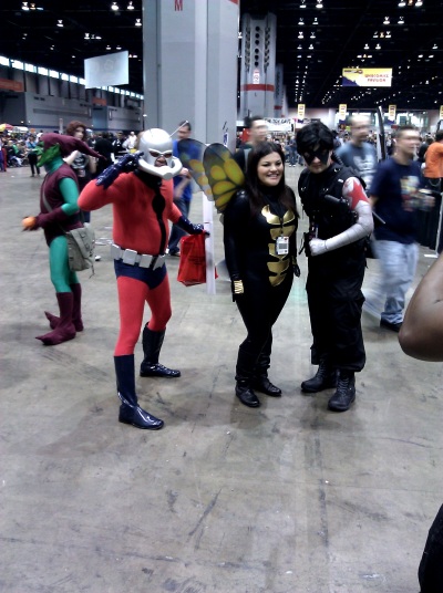 Antman, Wasp, and the Wintersoldier at C2E2