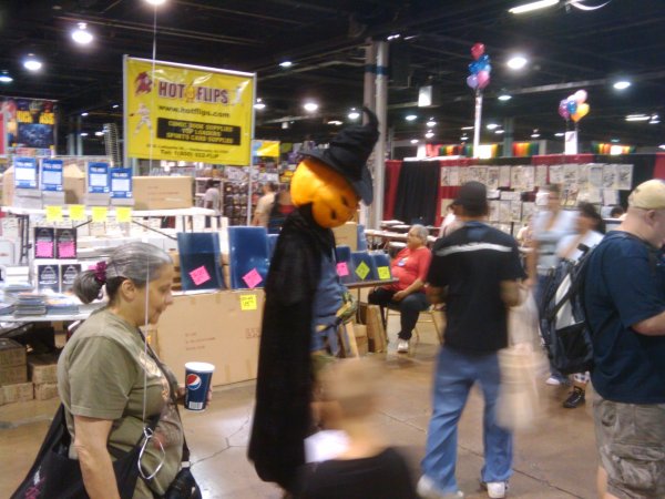 Jack Pumpkinhead (I think) at Wizard World, Comic Con Chicago