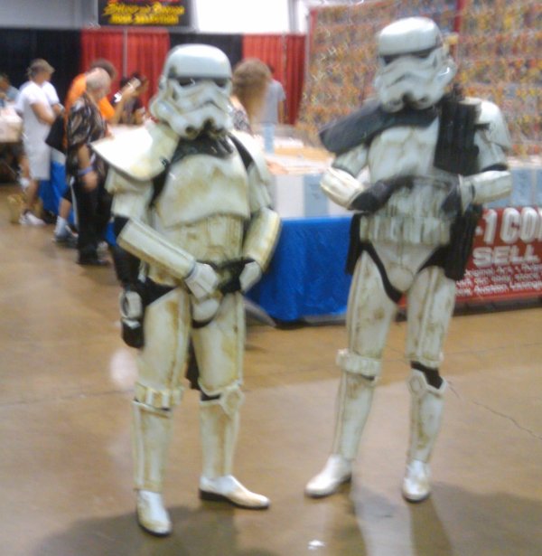 Stormtroopers at Wizard World, Comic Con Chicago