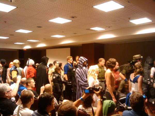 The costume contest at ComicCon Chicago 2010